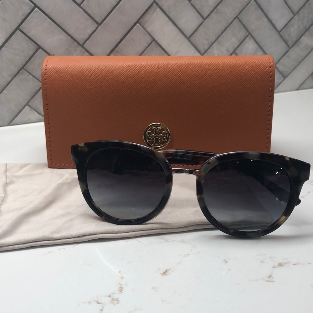Tory Burch tortoise shell sunglasses